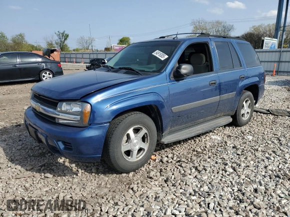 2005 Chevrolet TrailBlazer LT with VIN 1GNDT13S052254452, listed as a Copart auction lot 54919305 with 155,897 mi miles and Clean Title. Bid and sale history available at DreamBid. Image 1.