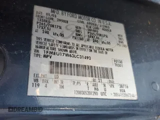 2003 Ford Expedition Eddie Bauer with VIN 1FMEU17W63LC31493, listed as a Copart auction lot 87540425 with 183,851 mi miles and Salvage Title. Bid and sale history available at carsss.com. Image 13.