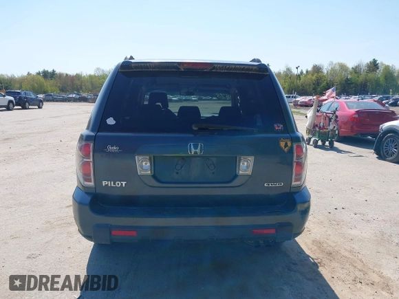 2006 Honda Pilot EX with VIN 2HKYF18466H508824, listed as a IAAI auction lot 42251893 with 287,789 mi miles and . Bid and sale history available at DreamBid. Image 15.