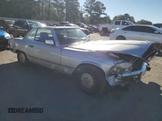 1989 Mercedes-Benz 560 560SL with VIN WDBBA48D5KA101275, listed as a Copart auction lot 81717264 with 169,645 mi miles and Salvage Title. Bid and sale history available at carsss.com. Image 4.