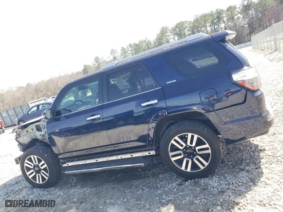 2015 Toyota 4Runner Limited with VIN JTEBU5JRXF5233706, listed as a Copart auction lot 47725235 with 53,996 mi miles and Salvage Title. Bid and sale history available at carsss.com. Image 2.