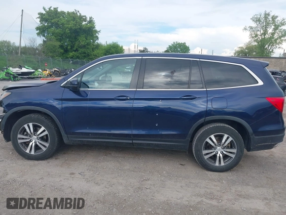 2016 Honda Pilot EX-L with VIN 5FNYF6H56GB073535, listed as a IAAI auction lot 42278814 with 111,156 mi miles and . Bid and sale history available at DreamBid. Image 15.