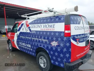 2021 Chevrolet Express Cargo with VIN 1GCWGAFP6M1200316, listed as a IAAI auction lot 41943291 with 87,299 mi miles and . Bid and sale history available at DreamBid. Image 3.