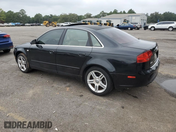 2007 Audi A4 2.0T with VIN WAUAF78EX7A153160, listed as a Copart auction lot 69933174 with 162,252 mi miles and Salvage Title. Bid and sale history available at carsss.com. Image 2.