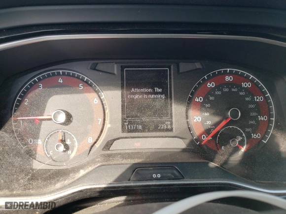 2020 Volkswagen Jetta S with VIN 3VWN57BU7LM038761, listed as a Copart auction lot 45715375 with 113,718 mi miles and Salvage Title. Bid and sale history available at carsss.com. Image 9.