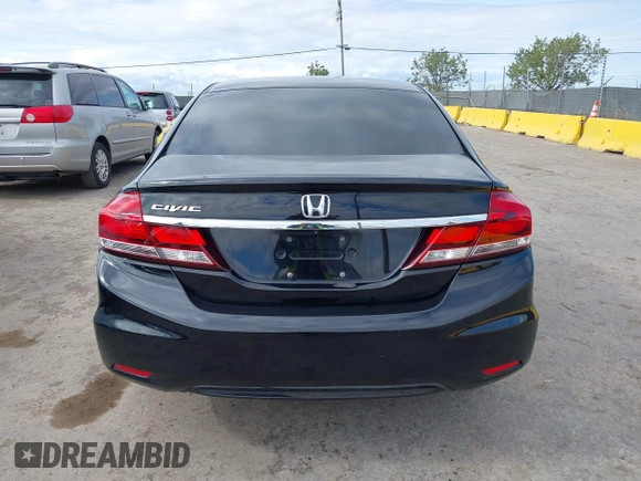 2014 Honda Civic Sedan LX with VIN 19XFB2F57EE206630, listed as a IAAI auction lot 42114435 with 188,468 mi miles. Bid and sale history available at carsss.com. Image 16.