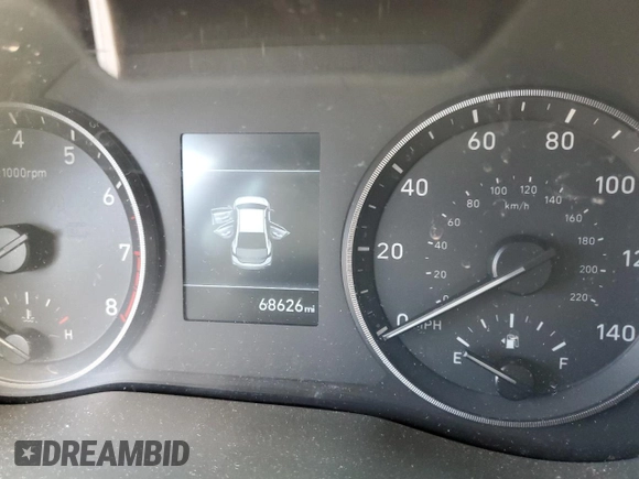 2018 Hyundai Accent Limited z VIN 3KPC34A30JE031634, wystawiony jako Copart lot #57531905 z przebiegiem 68 626 mil mil oraz Szkoda całkowita • Salvage title. Historia ofert i sprzedaży dostępna na DreamBid. Obrazek 9.