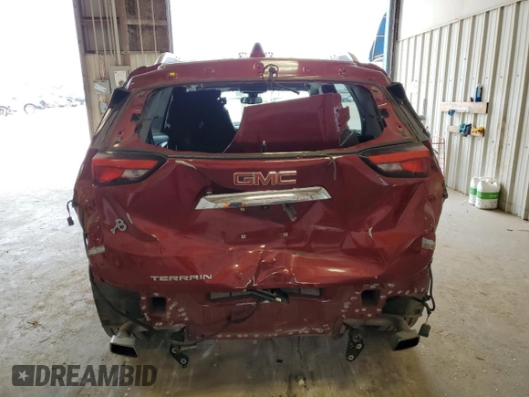 2020 GMC Terrain SLT with VIN 3GKALPEX9LL208769, listed as a Copart auction lot 50051835 with 17,498 mi miles and Salvage Title. Bid and sale history available at carsss.com. Image 6.