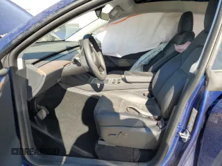 2024 Tesla Model Y with VIN 7SAYGDED8RF132720, listed as a Copart auction lot 45631755 with Not Provided miles and Salvage Title. Bid and sale history available at DreamBid. Image 7.