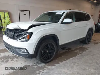 2018 Volkswagen Atlas SEL Premium with VIN 1V2NR2CA3JC594822, listed as a IAAI auction lot 42368854 with 60,688 mi miles and . Bid and sale history available at DreamBid. Image 2.