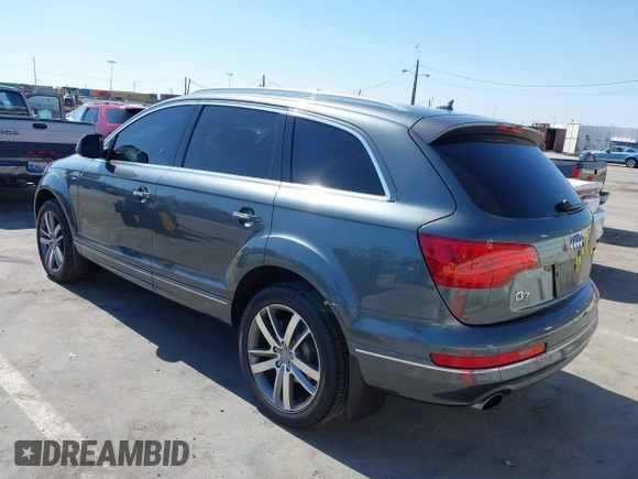 2013 Audi Q7 Premium Plus with VIN WA1LGAFE5DD004376, listed as a IAAI auction lot 42663510 with 136,891 mi miles and . Bid and sale history available at DreamBid. Image 3.