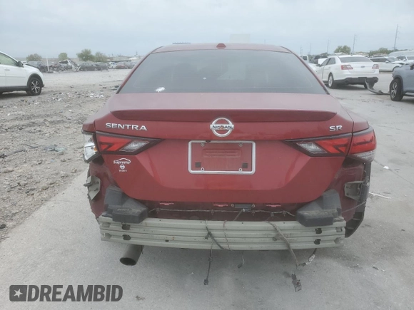 2021 Nissan Sentra SR with VIN 3N1AB8DV2MY249594, listed as a Copart auction lot 50910275 with 98,973 mi miles and Salvage Title. Bid and sale history available at carsss.com. Image 6.