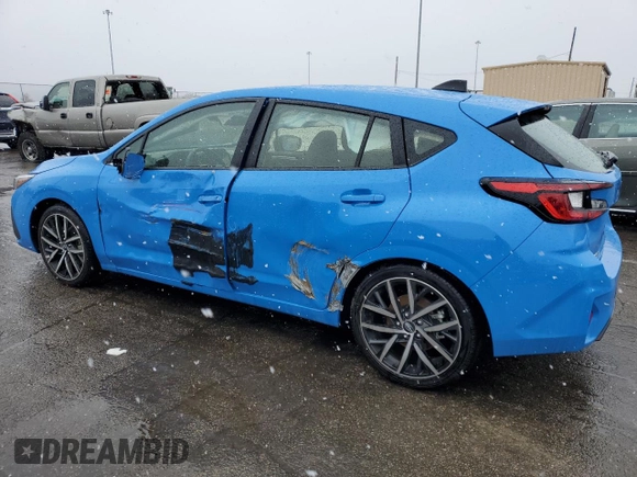2024 Subaru Impreza Sport with VIN JF1GUAFCXR8328976, listed as a Copart auction lot 85957094 with 5,336 mi miles and Salvage Title. Bid and sale history available at carsss.com. Image 2.