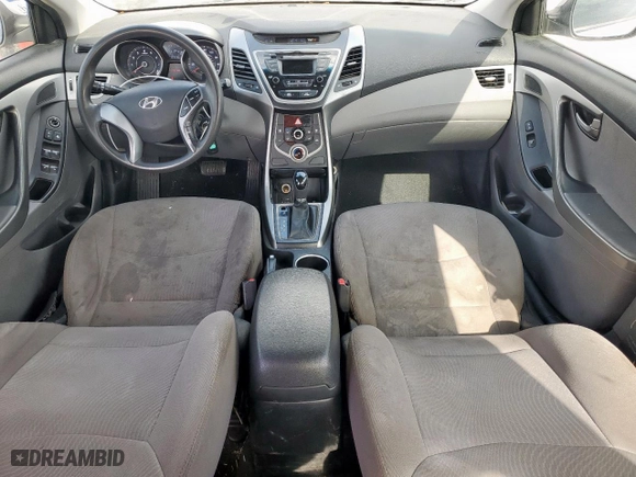 2016 Hyundai Elantra GL with VIN 5NPDH4AE7GH741478, listed as a Copart auction lot 45610985 with 177,715 mi miles and Salvage Title. Bid and sale history available at carsss.com. Image 8.