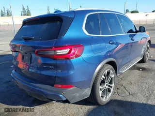 2020 BMW X5 sDrive40i with VIN 5UXCR4C0XLLT18814, listed as a IAAI auction lot 41828718 with 53,042 mi miles. Bid and sale history available at carsss.com. Image 4.