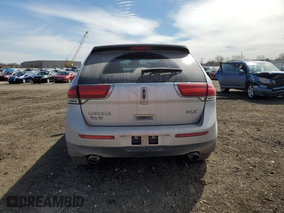 2013 Lincoln MKX with VIN 2LMDJ6JK0DBL47396, listed as a Copart auction lot 50055935 with 176,989 mi miles and Salvage Title. Bid and sale history available at carsss.com. Image 6.