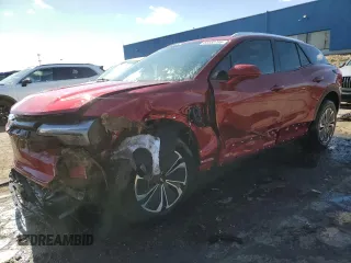 2024 Chevrolet Blazer EV eAWD LT z VIN 3GNKDBRJ5RS213866, wystawiony jako Copart lot #53332795 z przebiegiem 14 069 mil mil oraz Szkoda całkowita • Salvage title. Historia ofert i sprzedaży dostępna na DreamBid. Obrazek 1.