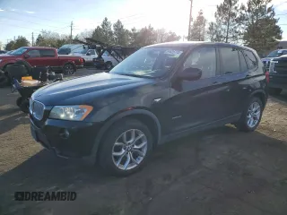 2013 BMW X3 xDrive35i with VIN 5UXWX7C53DL977769, listed as a Copart auction lot 84625774 with 128,981 mi miles and Salvage Title. Bid and sale history available at DreamBid. Image 1.