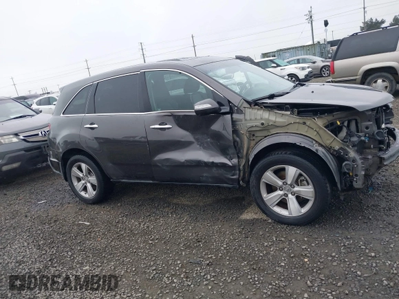 2011 Acura MDX Tech Pkg with VIN 2HNYD2H60BH505492, listed as a IAAI auction lot 41730921 with 126,460 mi miles. Bid and sale history available at carsss.com. Image 6.