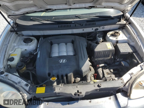 2003 Hyundai Santa Fe GLS z VIN KM8SC13D23U370587, wystawiony jako Copart lot #52775885 z przebiegiem Nie podano mil oraz Szkoda całkowita • Salvage title. Historia ofert i sprzedaży dostępna na DreamBid. Obrazek 12.
