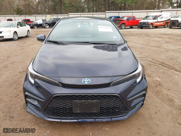 2024 Toyota Corolla Hybrid LE with VIN JTDBCMFE3RJ027484, listed as a IAAI auction lot 41575168 with 17,677 mi miles. Bid and sale history available at carsss.com. Image 12.