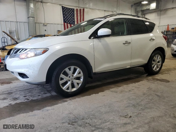 2013 Nissan Murano S with VIN JN8AZ1MW3DW308916, listed as a Copart auction lot 86877254 with 164,143 mi miles and Clean Title. Bid and sale history available at carsss.com. Image 1.
