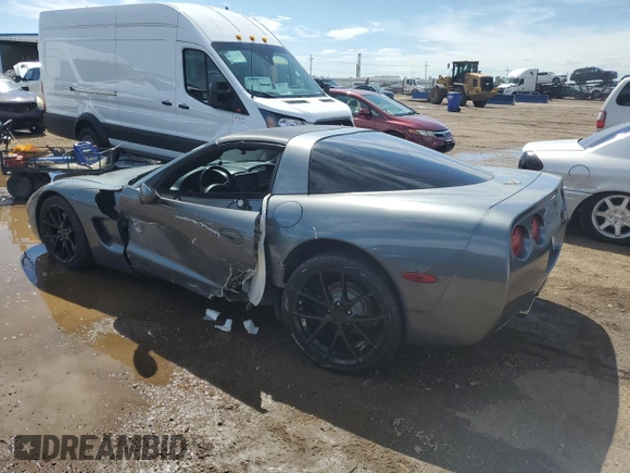 2003 Chevrolet Corvette with VIN 1G1YY22G635114652, listed as a Copart auction lot 68478574 with 85,083 mi miles and Salvage Title. Bid and sale history available at carsss.com. Image 2.