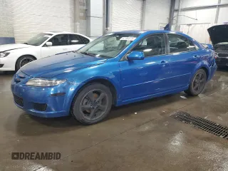 2007 Mazda 6 i Sport VE with VIN 1YVHP84C875M63433, listed as a Copart auction lot 52194875 with 151,030 mi miles and Salvage Title. Bid and sale history available at DreamBid. Image 1.