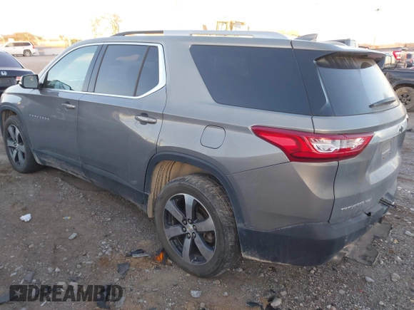 2018 Chevrolet Traverse LT Leather with VIN 1GNEVHKW6JJ209186, listed as a IAAI auction lot 41019375 with 112,467 mi miles. Bid and sale history available at carsss.com. Image 3.