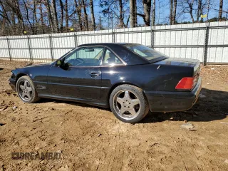 1999 Mercedes-Benz SL-Class with VIN WDBFA68F1XF181893, listed as a Copart auction lot 89201815 with 85,407 mi miles and Salvage Title. Bid and sale history available at carsss.com. Image 2.