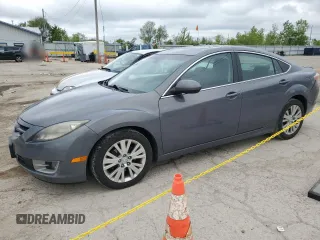 2009 Mazda 6 i Touring with VIN 1YVHP82A595M11617, listed as a Copart auction lot 55475785 with 360,918 mi miles and Salvage title. Bid and sale history available at DreamBid. Image 1.