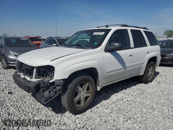 2006 Chevrolet TrailBlazer LS with VIN 1GNDT13S362343434, listed as a Copart auction lot 52205535 with 190,043 mi miles and Salvage Title. Bid and sale history available at DreamBid. Image 1.