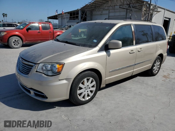 2015 Chrysler Town & Country Touring with VIN 2C4RC1BG0FR730519, listed as a Copart auction lot 48989575 with 253,447 mi miles and Clean Title. Bid and sale history available at carsss.com. Image 1.