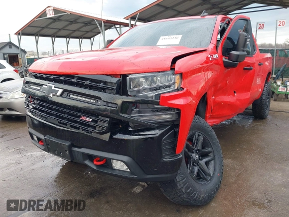 2021 Chevrolet Silverado 1500 LT Trail Boss with VIN 3GCPYFED3MG246645, listed as a IAAI auction lot 41695230 with 73,376 mi miles and . Bid and sale history available at DreamBid. Image 6.