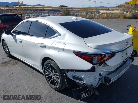 2023 Lexus ES with VIN 58ADA1C19PU036009, listed as a IAAI auction lot 41198635 with 42,074 mi miles. Bid and sale history available at carsss.com. Image 3.