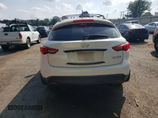 2016 Infiniti QX70 z VIN JN8CS1MU4GM670023, wystawiony jako Copart lot #59185875 z przebiegiem 123 880 mil mil oraz Szkoda całkowita • Salvage title. Historia ofert i sprzedaży dostępna na DreamBid. Obrazek 6.