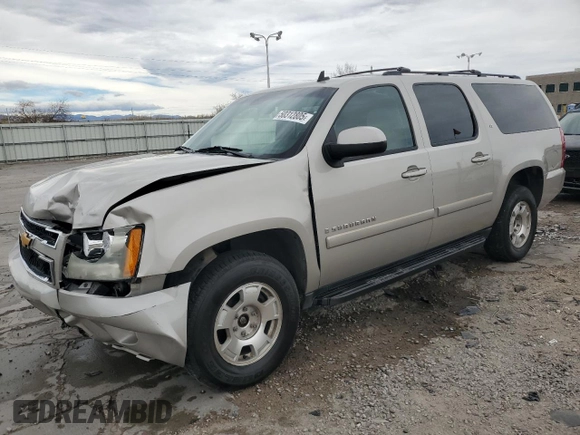 2008 Chevrolet Suburban 2LT with VIN 3GNFK16318G290016, listed as a Copart auction lot 50312805 with 225,065 mi miles and Salvage Title. Bid and sale history available at DreamBid. Image 1.