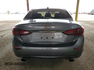 2018 Infiniti Q50 Luxe z VIN JN1EV7AR0JM444036, wystawiony jako Copart lot #49555055 z przebiegiem 76 319 mil mil oraz Czysty tytuł • Clean title. Historia ofert i sprzedaży dostępna na DreamBid. Obrazek 6.