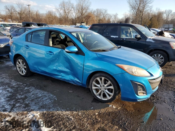 2010 Mazda 3 S Sport with VIN JM1BL1S63A1165107, listed as a Copart auction lot 41843565 with 199,276 mi miles and Salvage Title. Bid and sale history available at DreamBid. Image 4.