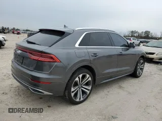 2019 Audi Q8 Premium Plus z VIN WA1BVAF16KD011512, wystawiony jako Copart lot #45419925 z przebiegiem 92 258 mil mil oraz Szkoda całkowita • Salvage title. Historia ofert i sprzedaży dostępna na DreamBid. Obrazek 3.