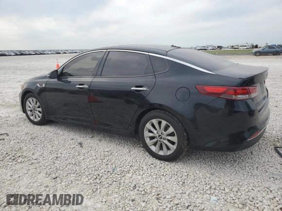 2018 Kia Optima LX with VIN 5XXGT4L33JG241845, listed as a Copart auction lot 53317465 with 123,575 mi miles and Clean title. Bid and sale history available at DreamBid. Image 2.