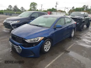 2017 Hyundai Elantra SE with VIN 5NPD74LF9HH179562, listed as a IAAI auction lot 41965114 with 102,984 mi miles and . Bid and sale history available at DreamBid. Image 2.