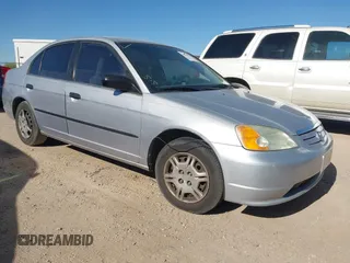 2001 Honda Civic z VIN 1HGES16211L049482, wystawiony jako IAAI lot #42195014 z przebiegiem Nie podano mil oraz . Historia ofert i sprzedaży dostępna na DreamBid. Obrazek 1.