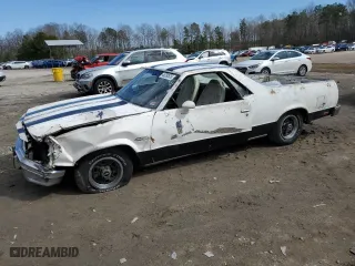 1981 Chevrolet El Camino with VIN 1GCCW80JXBD431816, listed as a Copart auction lot 46290535 with 22,666 mi miles and Salvage Title. Bid and sale history available at carsss.com. Image 1.