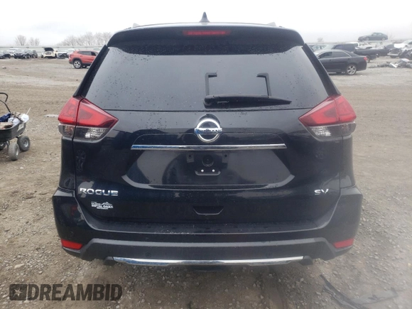 2019 Nissan Rogue SL with VIN 5N1AT2MTXKC754936, listed as a Copart auction lot 42727475 with 83,469 mi miles and Salvage Title. Bid and sale history available at DreamBid. Image 6.