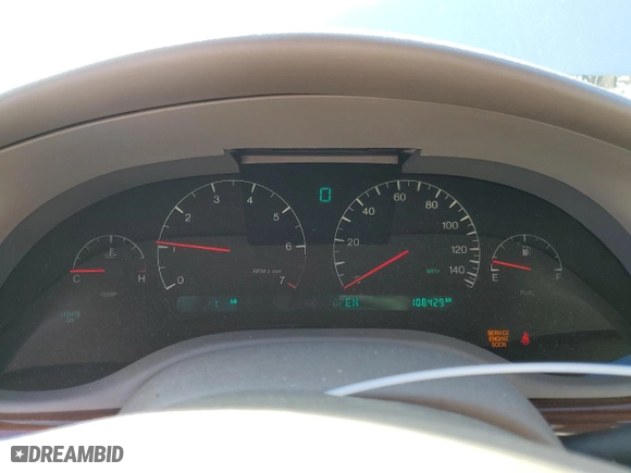 2003 Cadillac Seville Touring STS with VIN 1G6KY54953U193396, listed as a Copart auction lot 85299294 with 108,429 mi miles and Salvage Title. Bid and sale history available at carsss.com. Image 9.