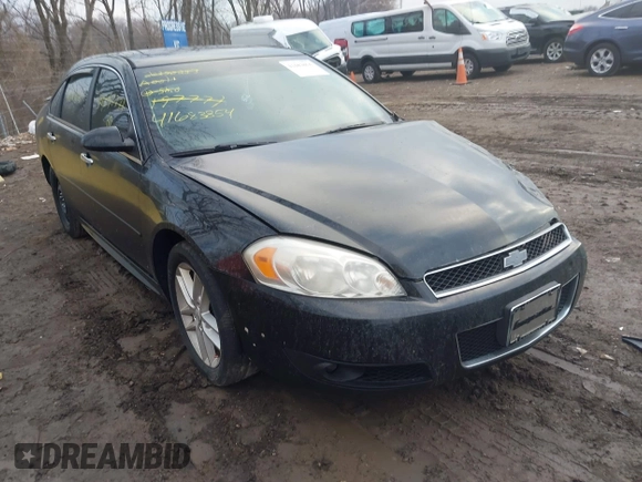 2013 Chevrolet Impala LTZ with VIN 2G1WC5E37D1197771, listed as a IAAI auction lot 41683854 with 119,321 mi miles and . Bid and sale history available at DreamBid. Image 1.