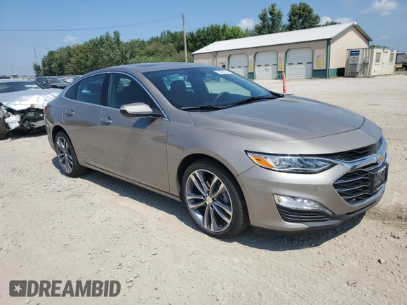 2022 Chevrolet Malibu Premier with VIN 1G1ZE5SX9NF193620, listed as a Copart auction lot 69006604 with 26,971 mi miles and Salvage Title. Bid and sale history available at DreamBid. Image 4.