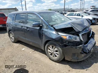 2016 Kia Sedona LX with VIN KNDMB5C10G6134592, listed as a Copart auction lot 56881974 with 137,797 mi miles and Salvage Title. Bid and sale history available at carsss.com. Image 4.