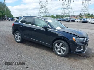 2022 Audi Q3 Premium with VIN WA1AUCF37N1031270, listed as a IAAI auction lot 42297083 with 36,620 mi miles and . Bid and sale history available at DreamBid. Image 1.